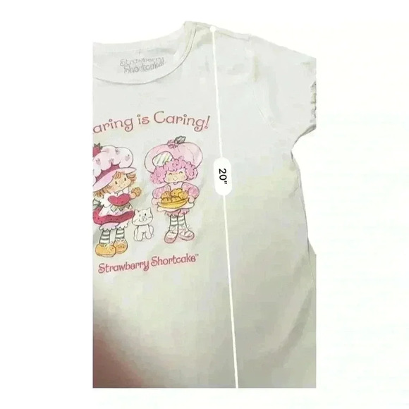 NWT Y2K style baby doll Strawberry Shortcake T shirt size large. - Picture 9 of 9
